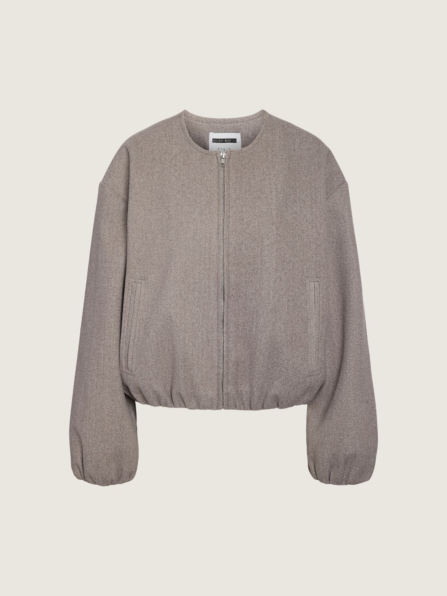 NOISY MAY - Lucy Bubble Hem Jacket - 
