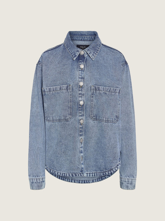 Alva Short Denim Shacket