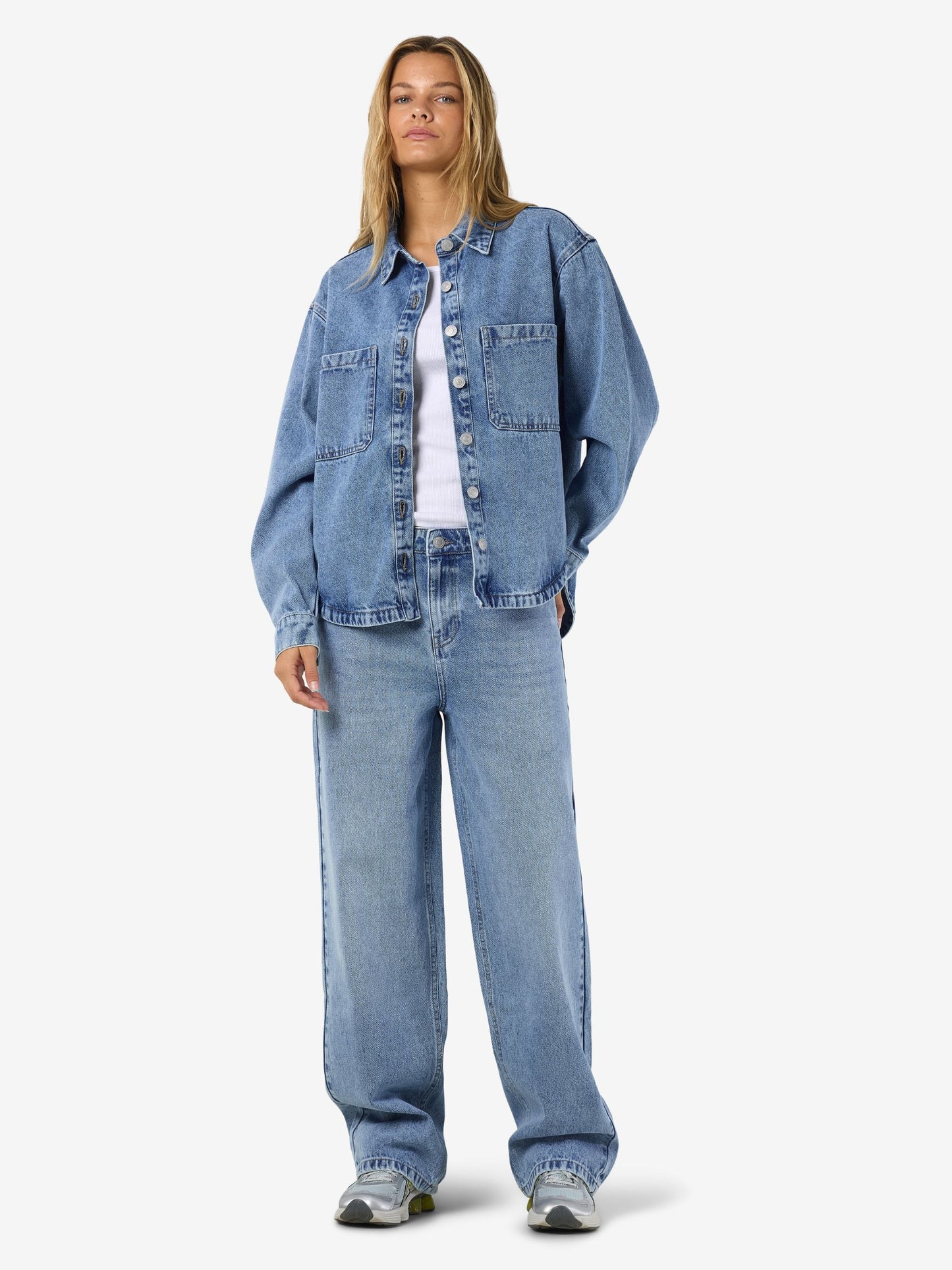 Alva Short Denim Shacket