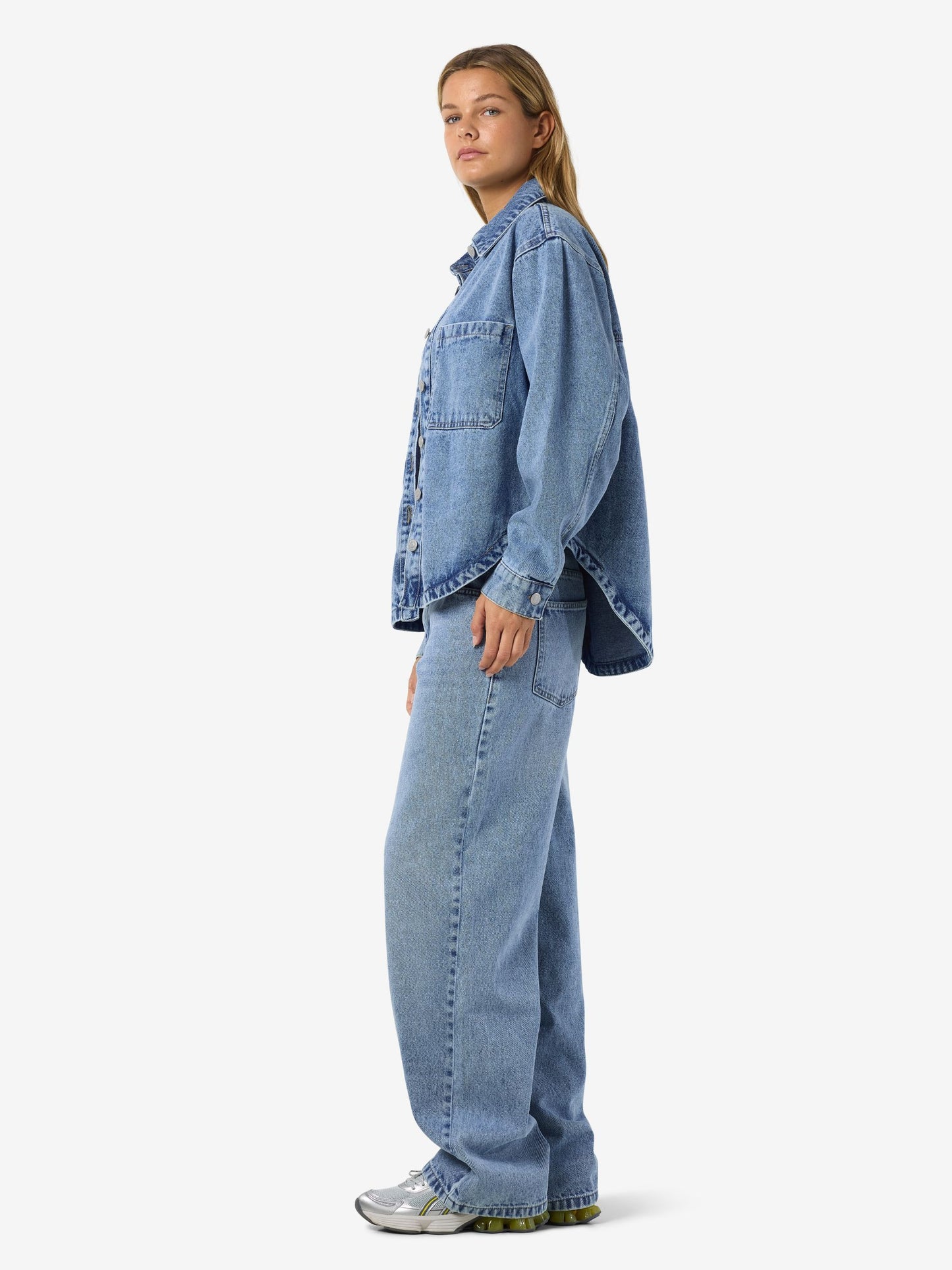 Alva Short Denim Shacket