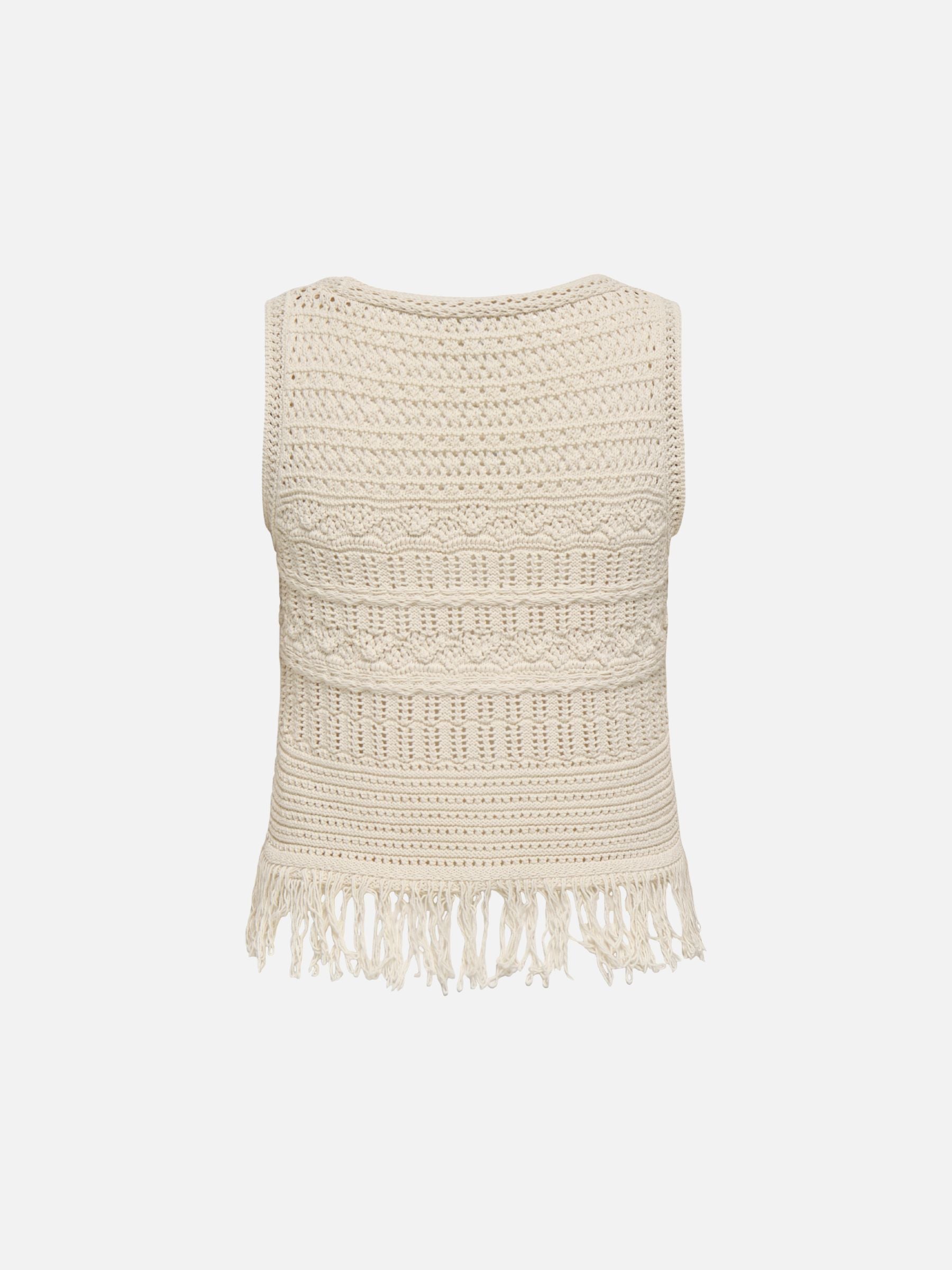 ONLY - Alix Fringe Vest - 