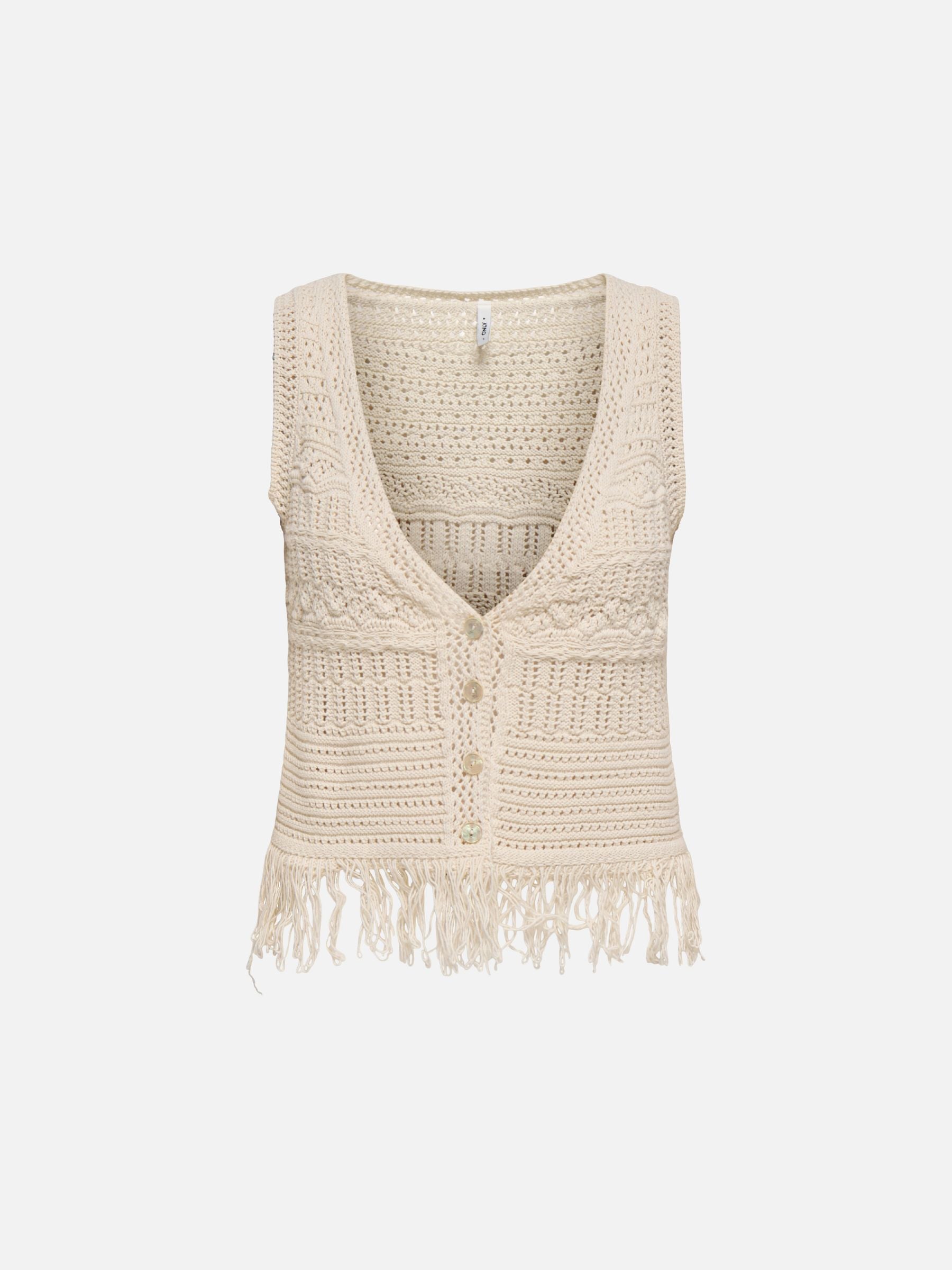 ONLY - Alix Fringe Vest - 