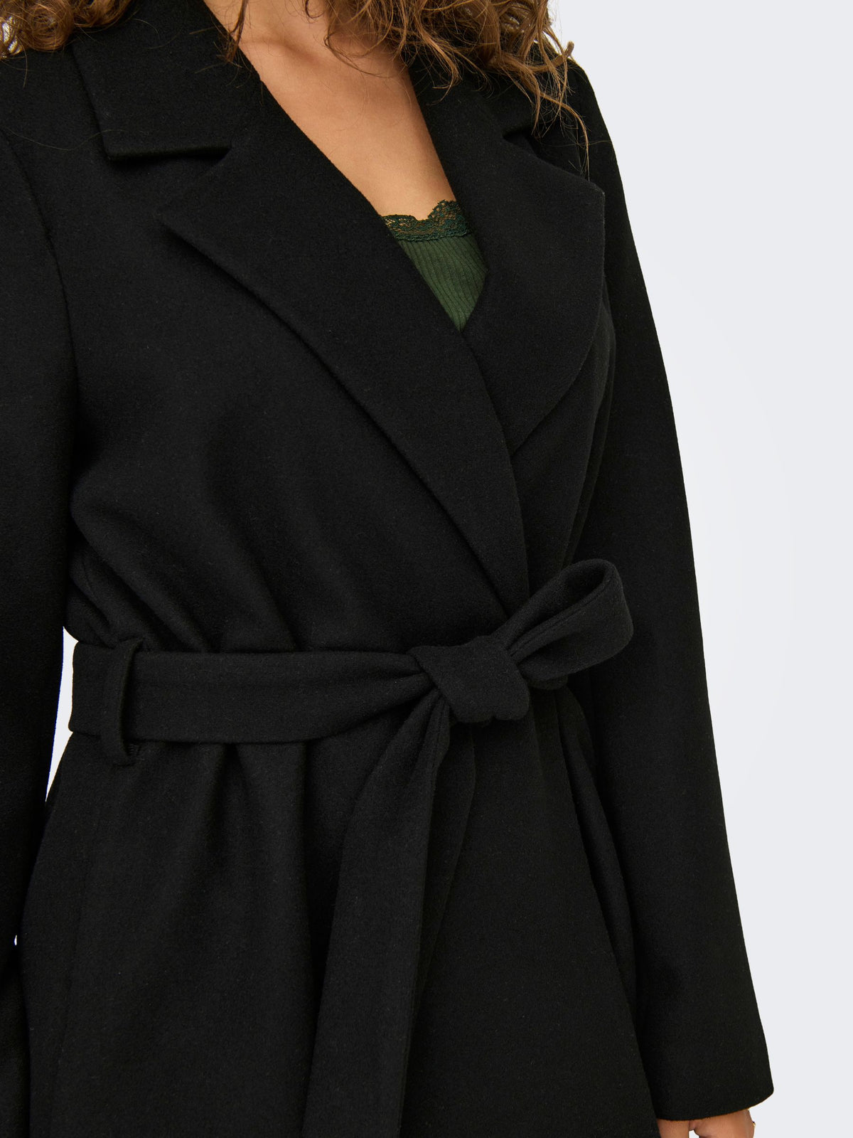 ONLY - Alvilda Wrap Long Coat - 