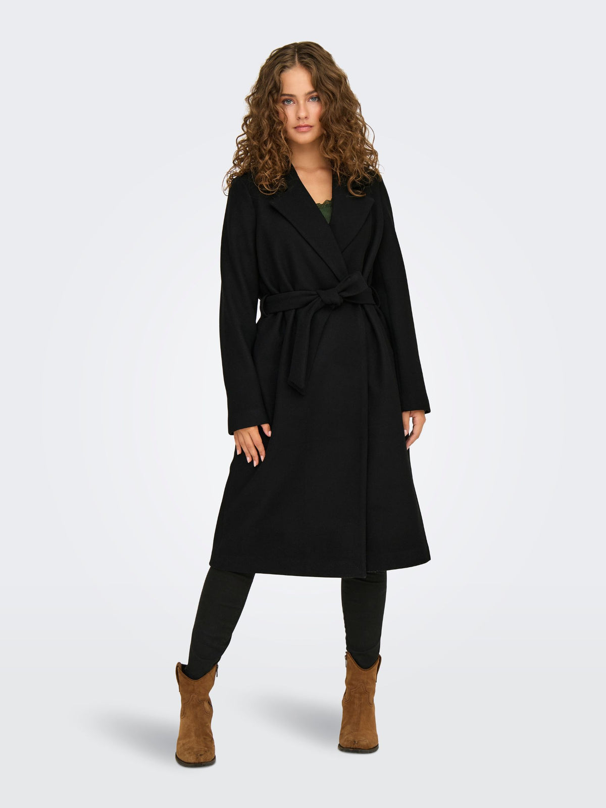 ONLY - Alvilda Wrap Long Coat - 