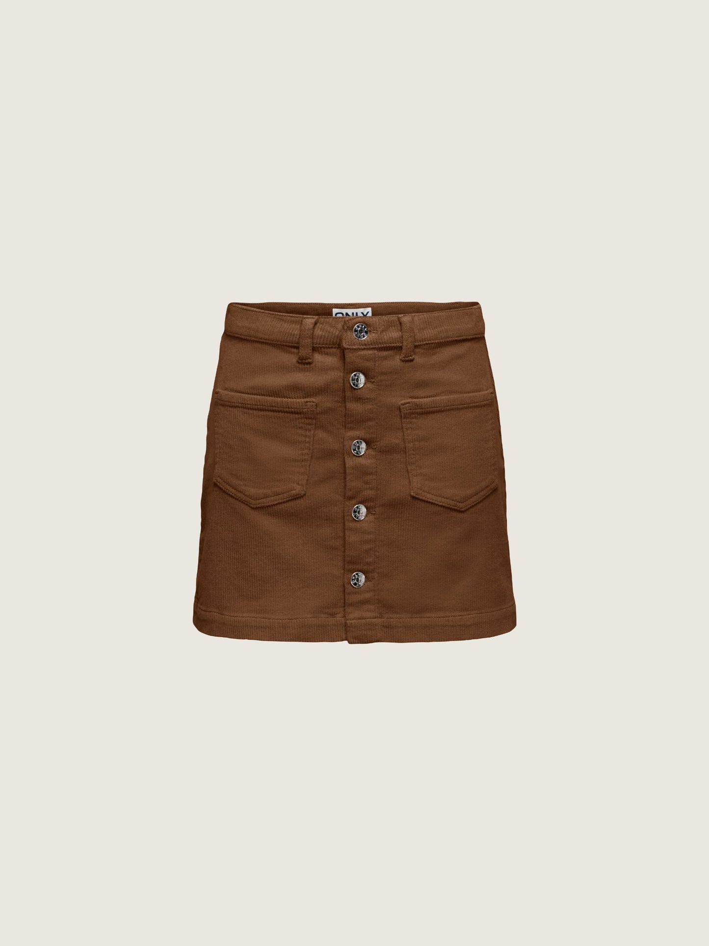 ONLY - Amazing Corduroy Skirt - Bison