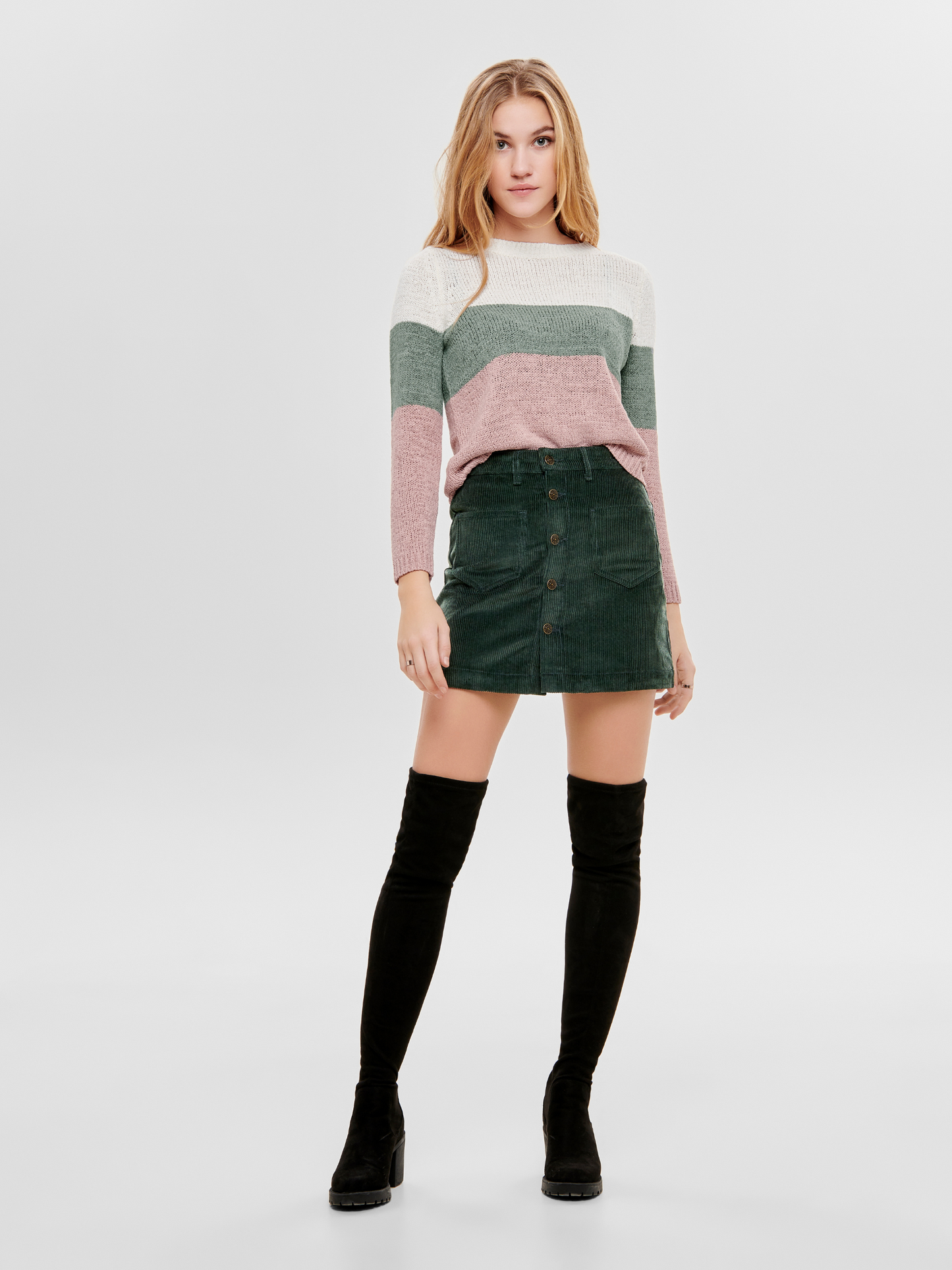 ONLY - Amazing Cord Skirt - 