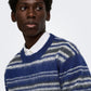 ONLY & SONS - Aiden Stripe Knit Sweater - 