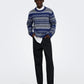 ONLY & SONS - Aiden Stripe Knit Sweater - 