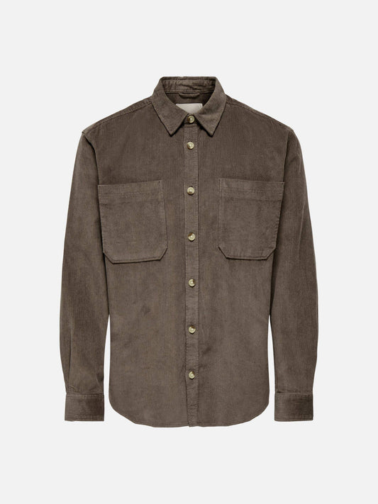 Alp Washed Corduroy Longsleeve Shirt