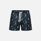 ONLY & SONS - Basile Printed Swim Shorts - Jet Black / Tiger