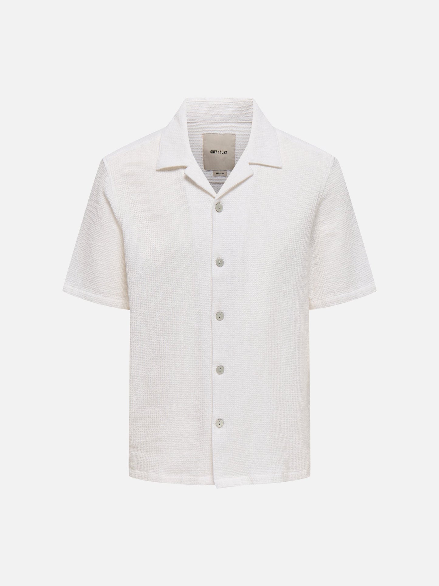 ONLY & SONS - Bertil Waffle Resort Shortsleeve Shirt - 