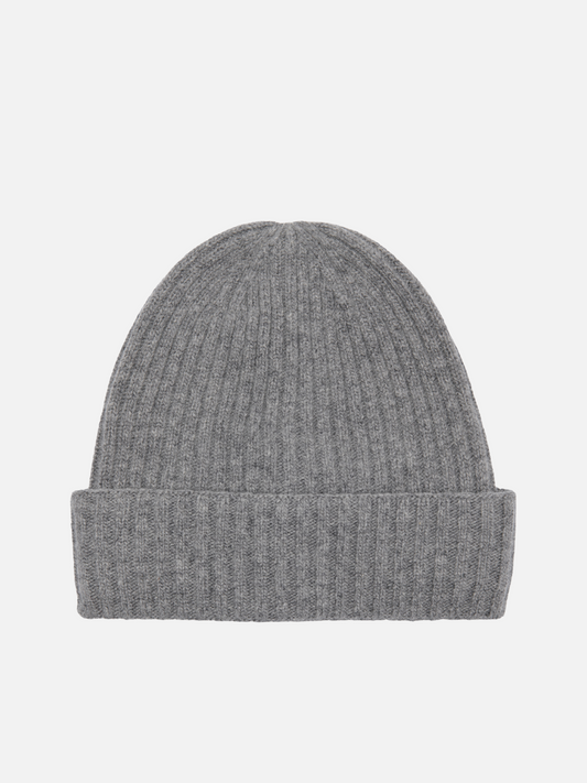 Brian Wool-Blend Rib Beanie