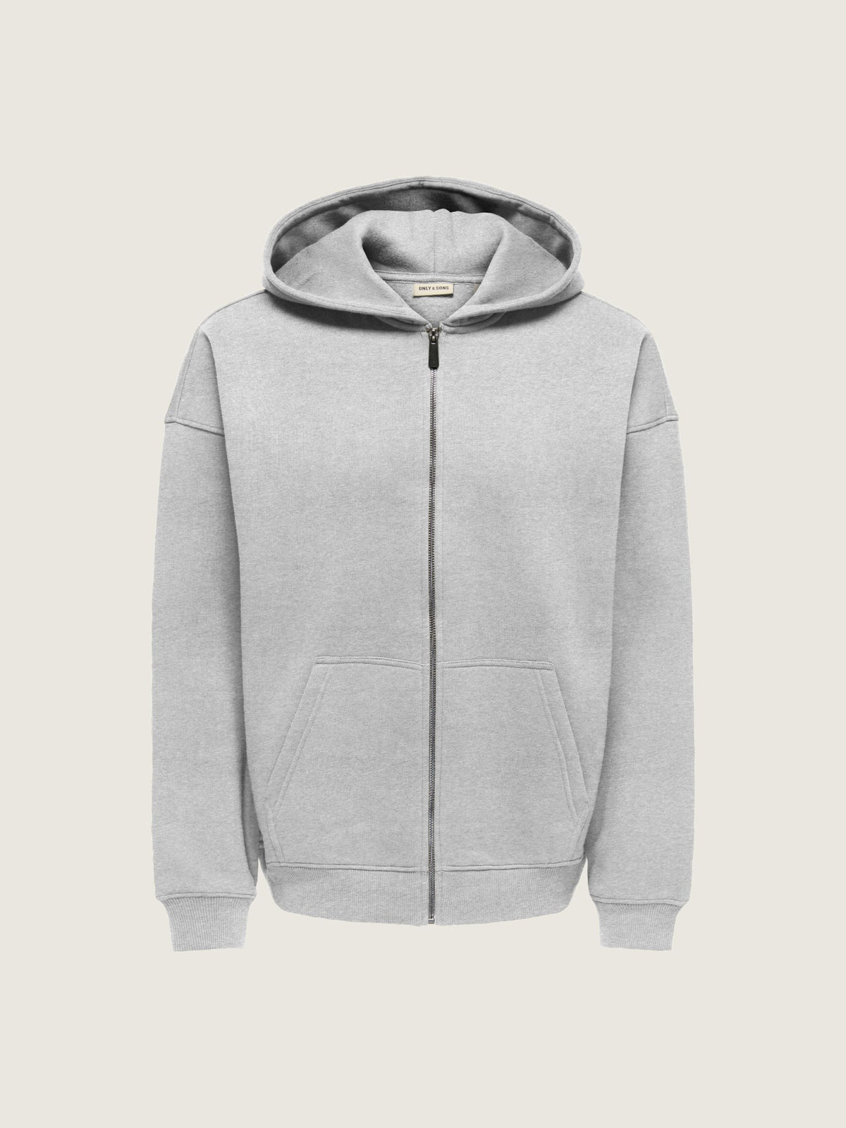 ONLY & SONS - Ceres Oversized Zip-Up Hoodie - 