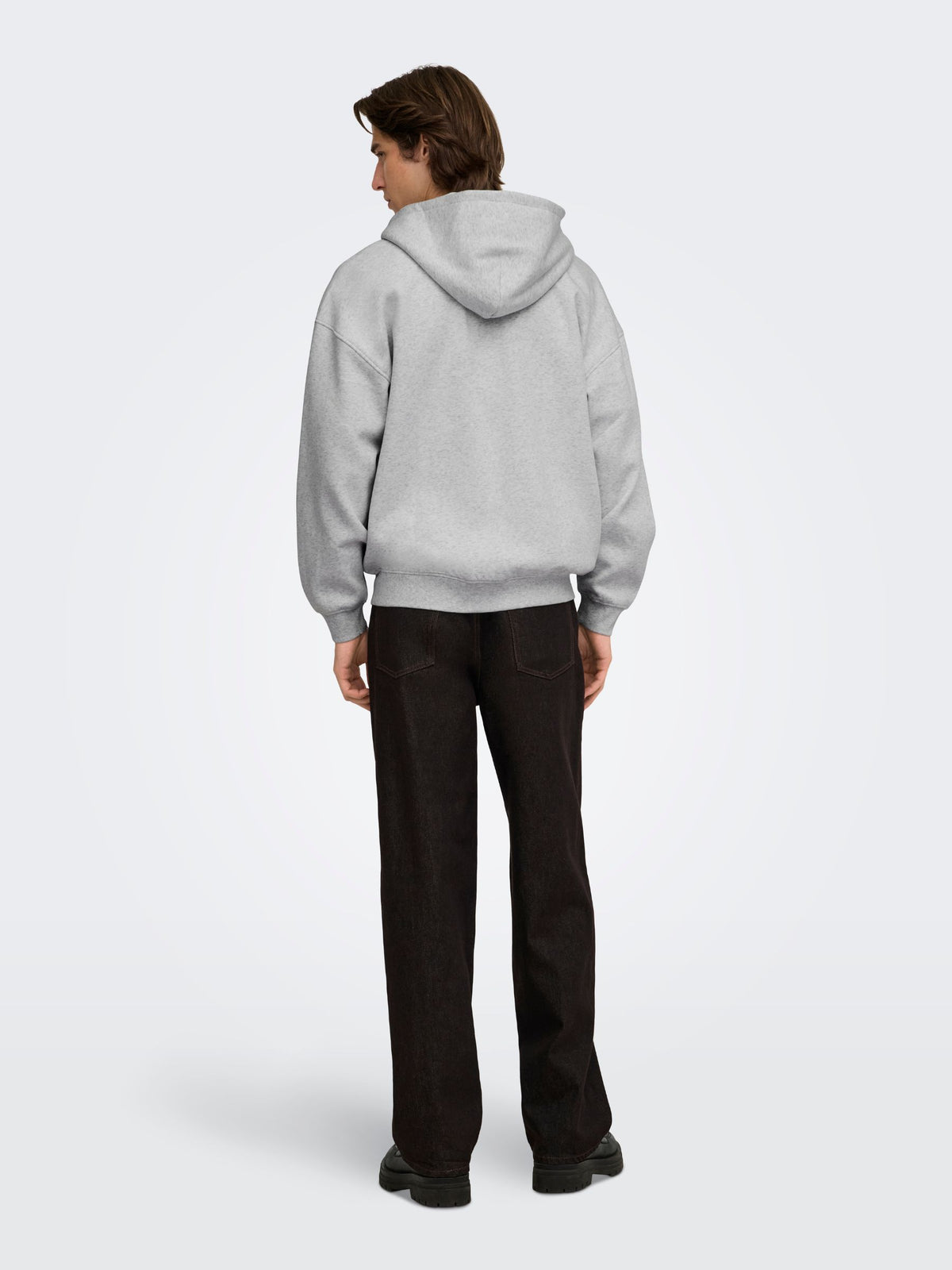ONLY & SONS - Ceres Oversized Zip-Up Hoodie - 