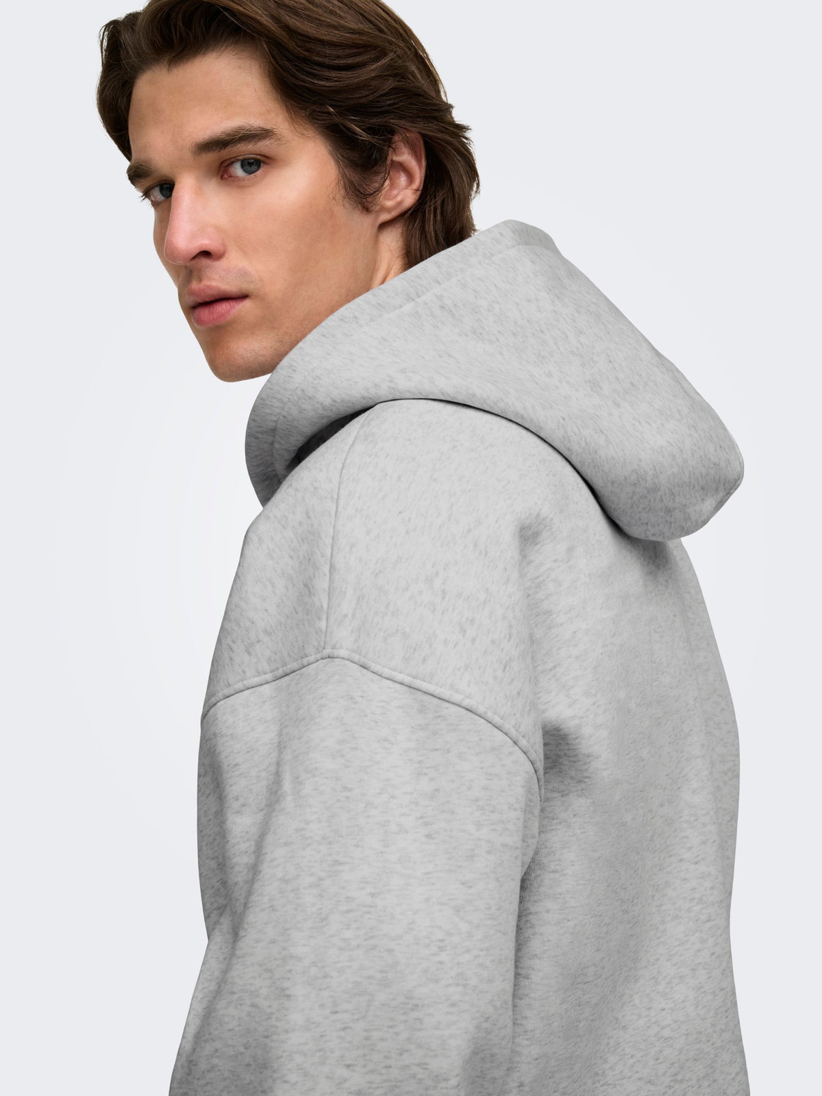 ONLY & SONS - Ceres Oversized Zip-Up Hoodie - 