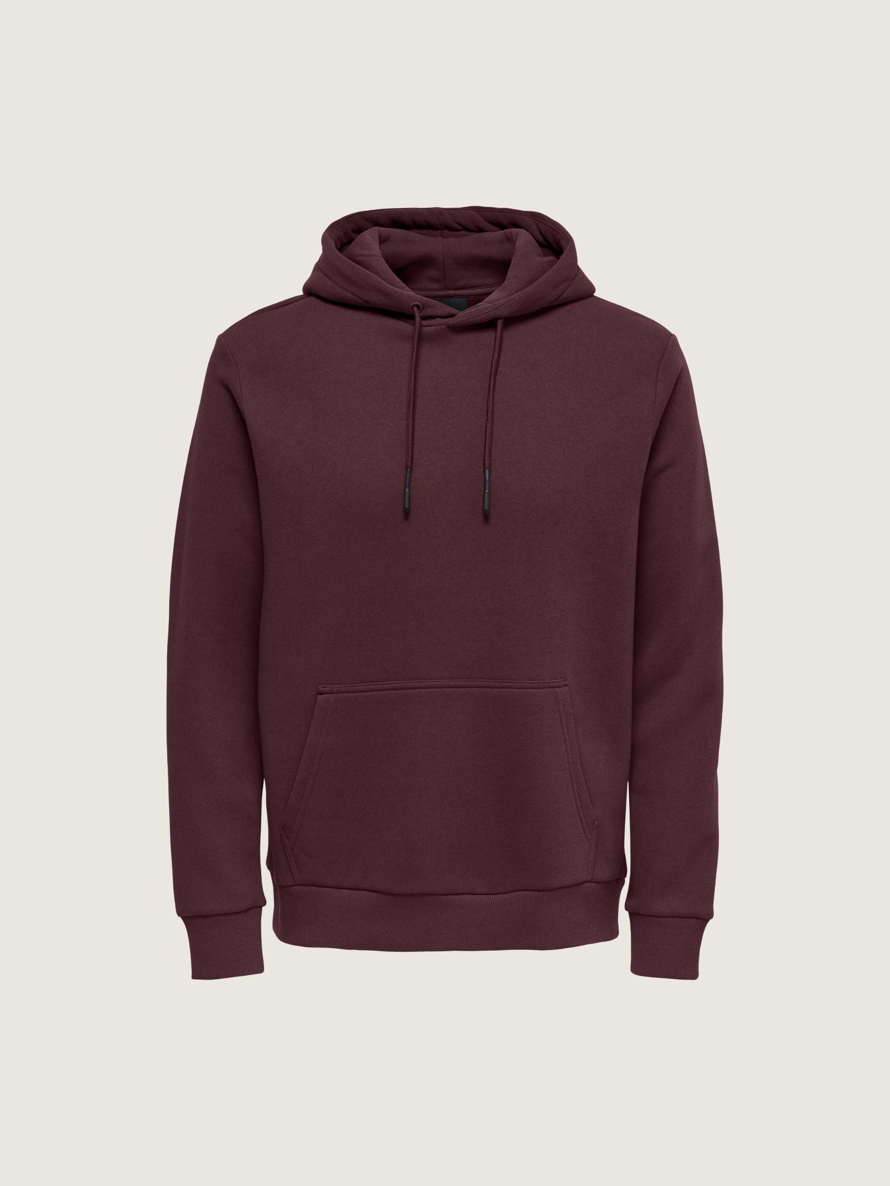 ONLY & SONS - Ceres Pullover Hoodie - Huckleberry