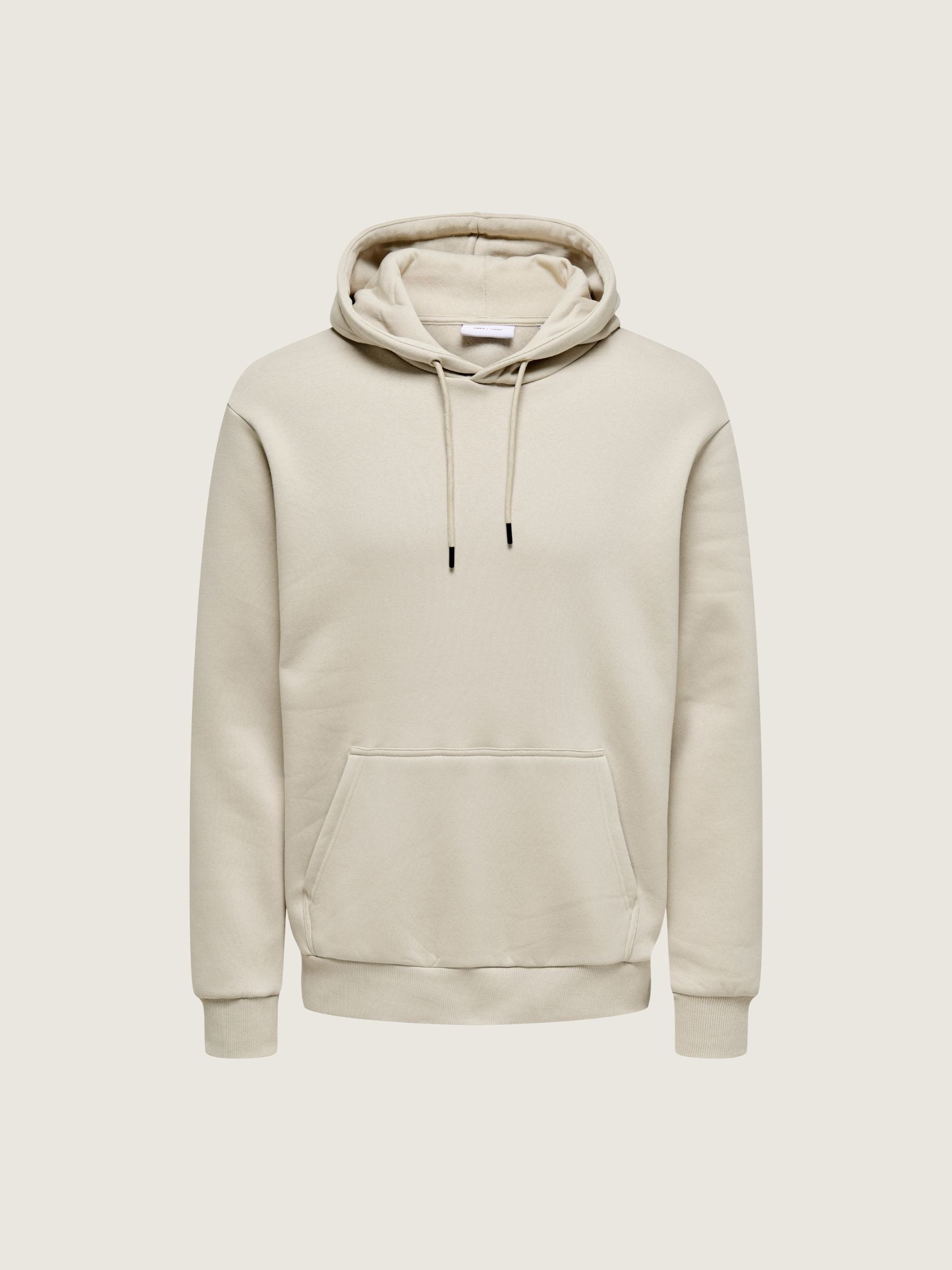 ONLY & SONS - Ceres Pullover Hoodie - Silver Lining