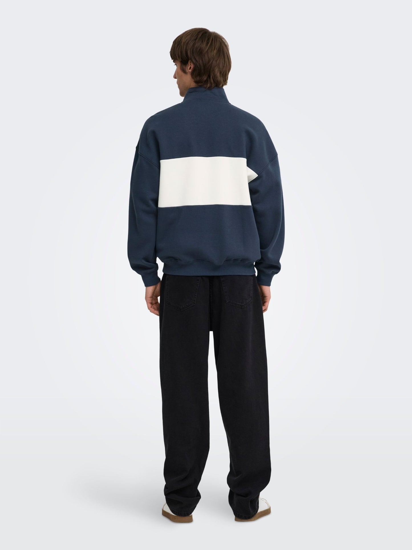 ONLY & SONS - Ceres Oversized Half-Zip Sweatshirt - 