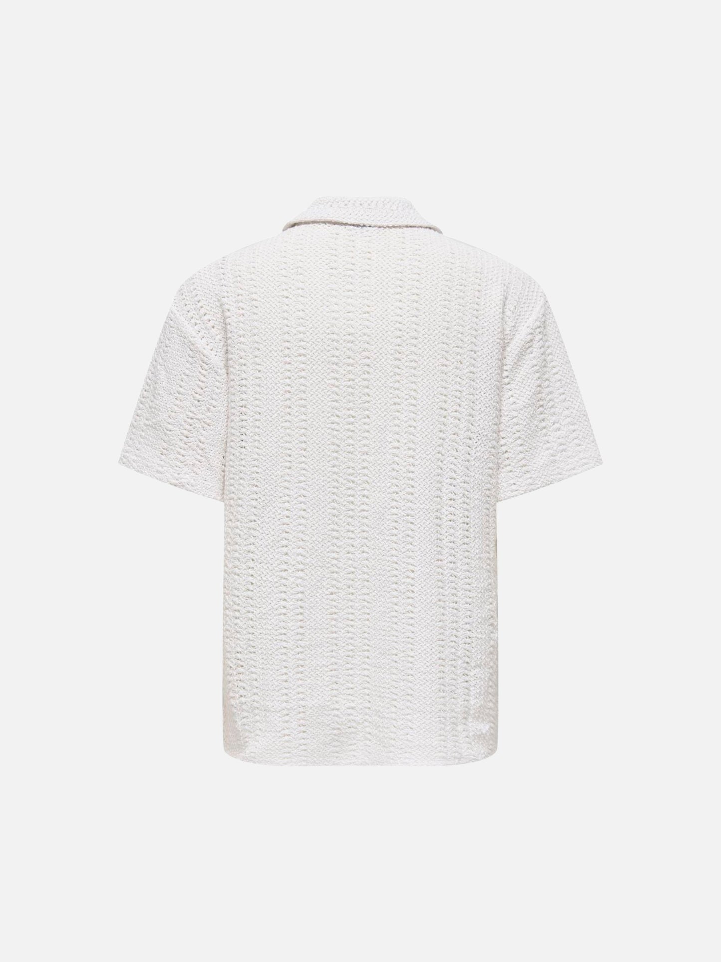 ONLY & SONS - Dani Crochet Shortsleeve Shirt - 