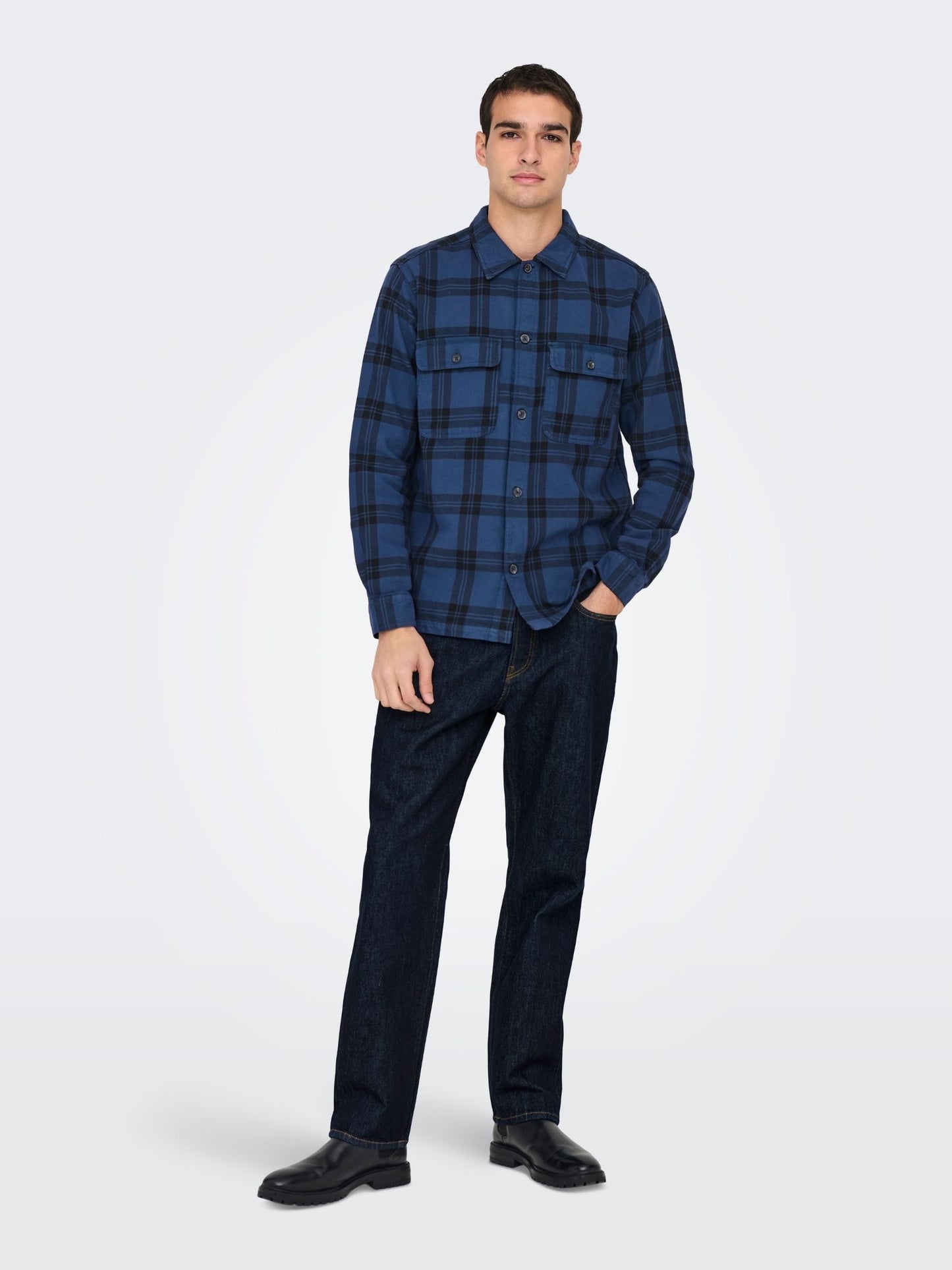 ONLY & SONS - Edge Straight Rinse Jeans - 