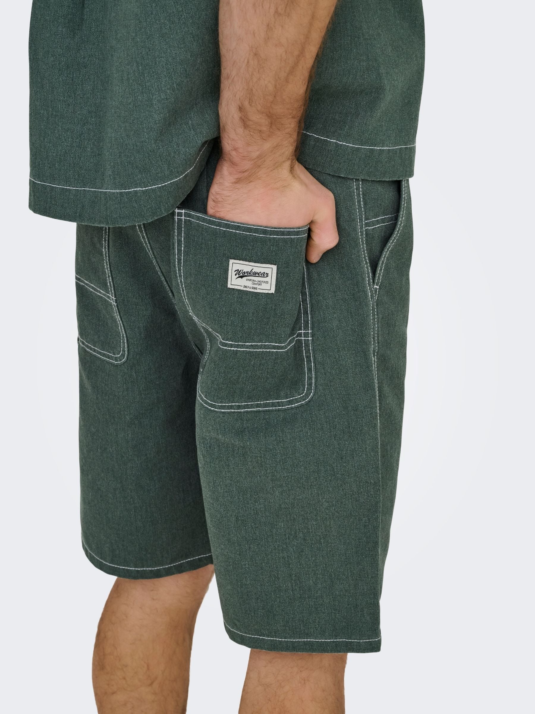 ONLY & SONS - Edge Denim Work Shorts - 