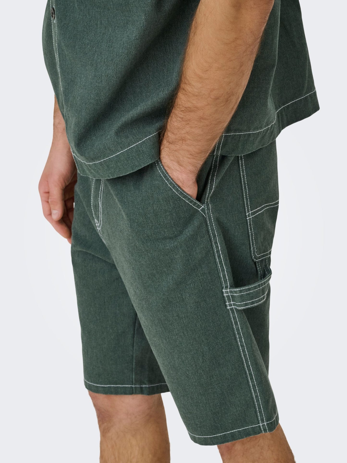 ONLY & SONS - Edge Denim Work Shorts - 