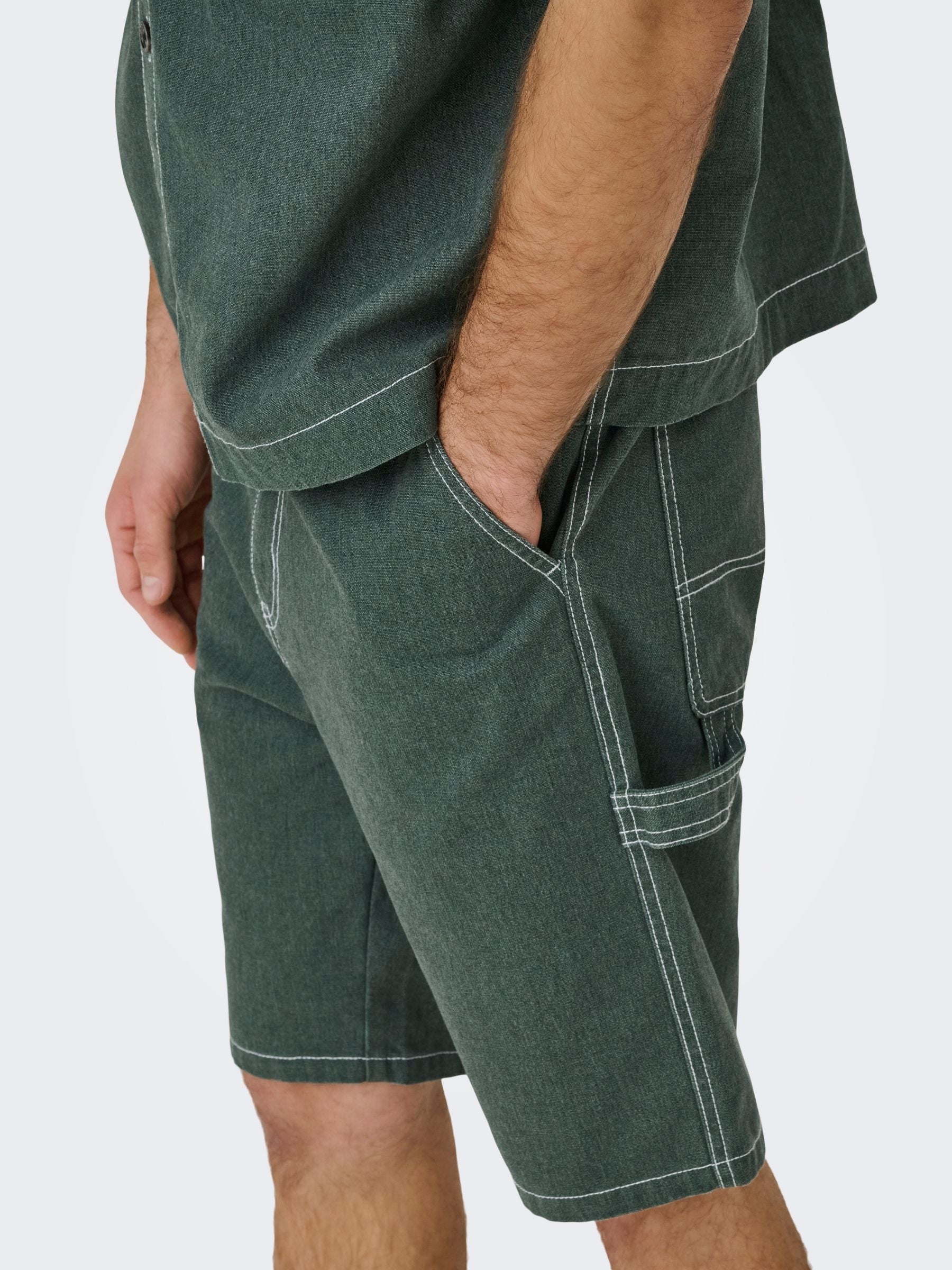 ONLY & SONS - Edge Denim Work Shorts - 