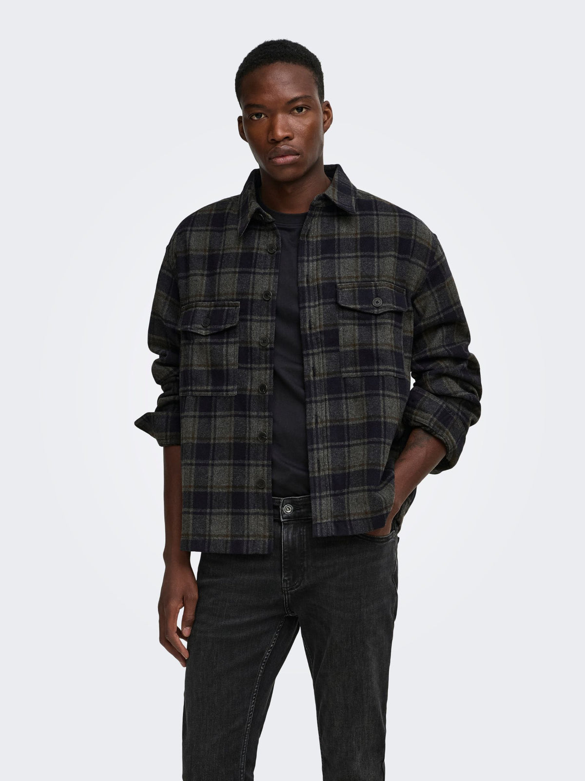 Eske Checked Overshirt