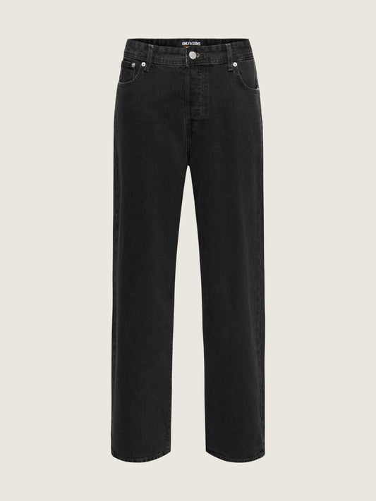 ONLY & SONS - Fade Loose Fit Jeans - 