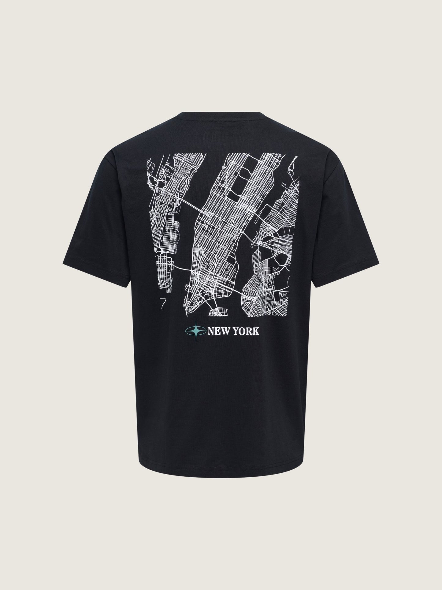 ONLY & SONS - Blueprint Graphic Shortsleeve T-Shirt - 