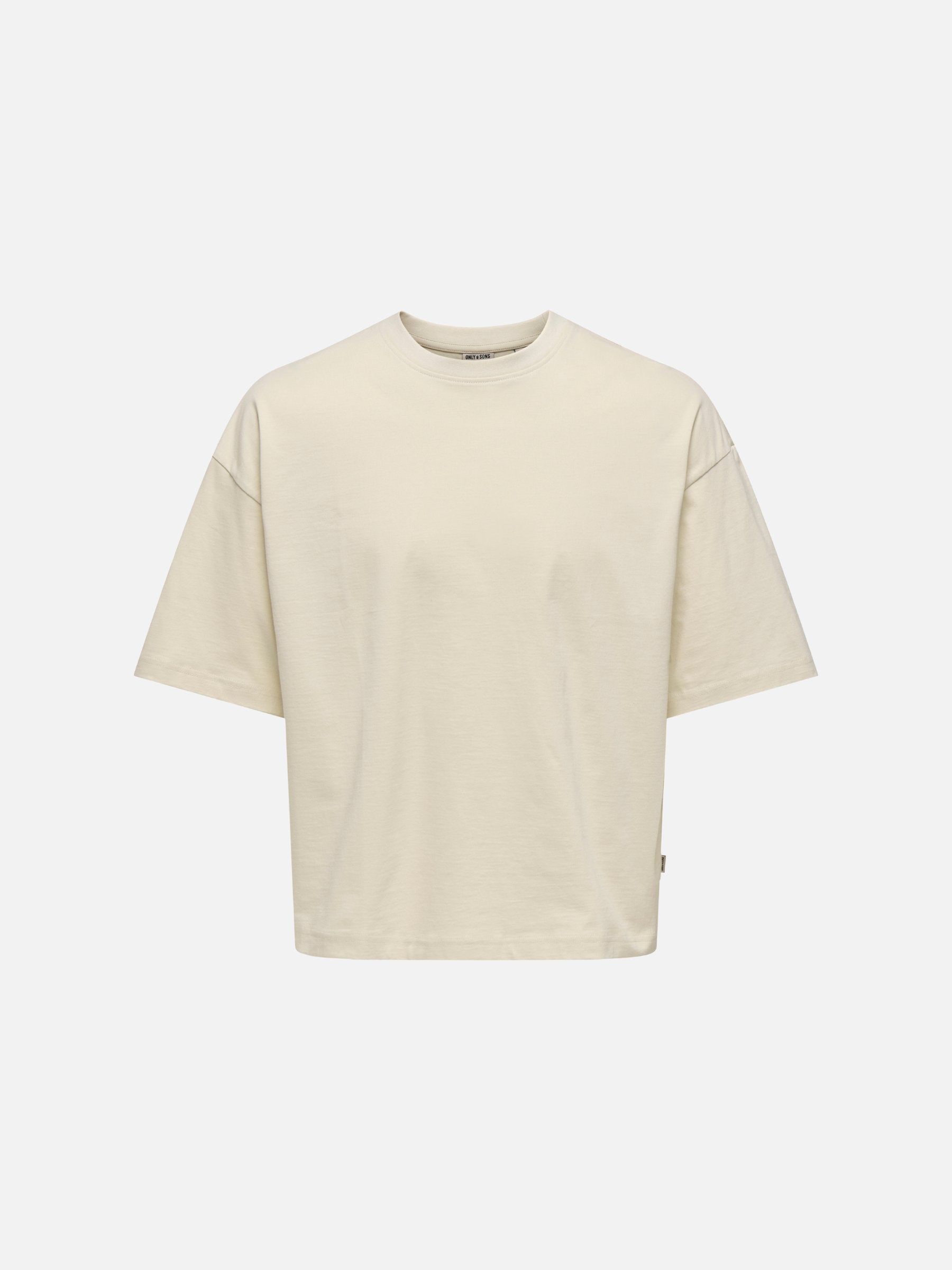 ONLY & SONS - Fred Relaxed Shortsleeve Crop T-Shirt - 