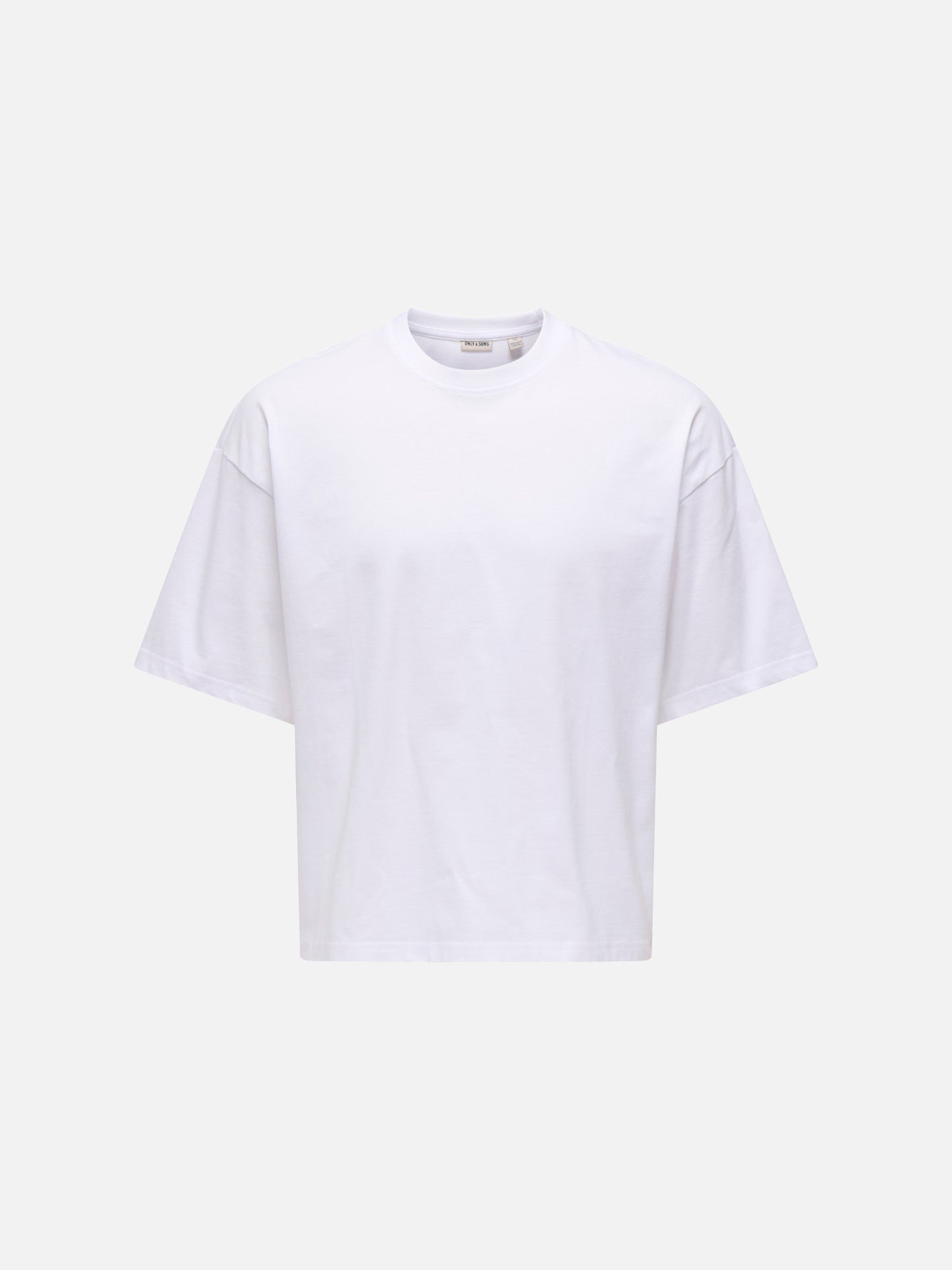 ONLY & SONS - Fred Relaxed Shortsleeve Crop T-Shirt - 