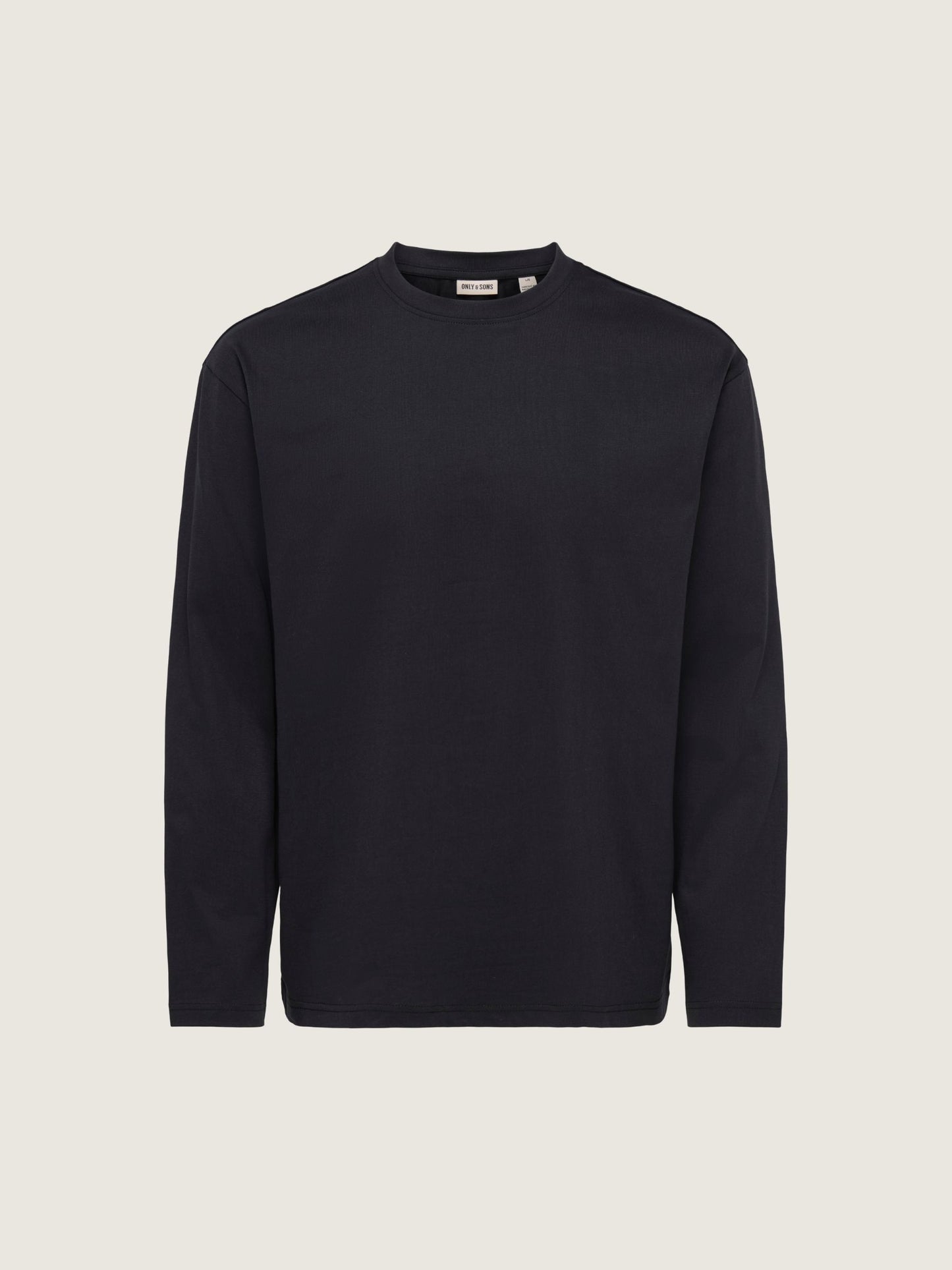 ONLY & SONS - Fred Relaxed Longsleeve T-Shirt - Black
