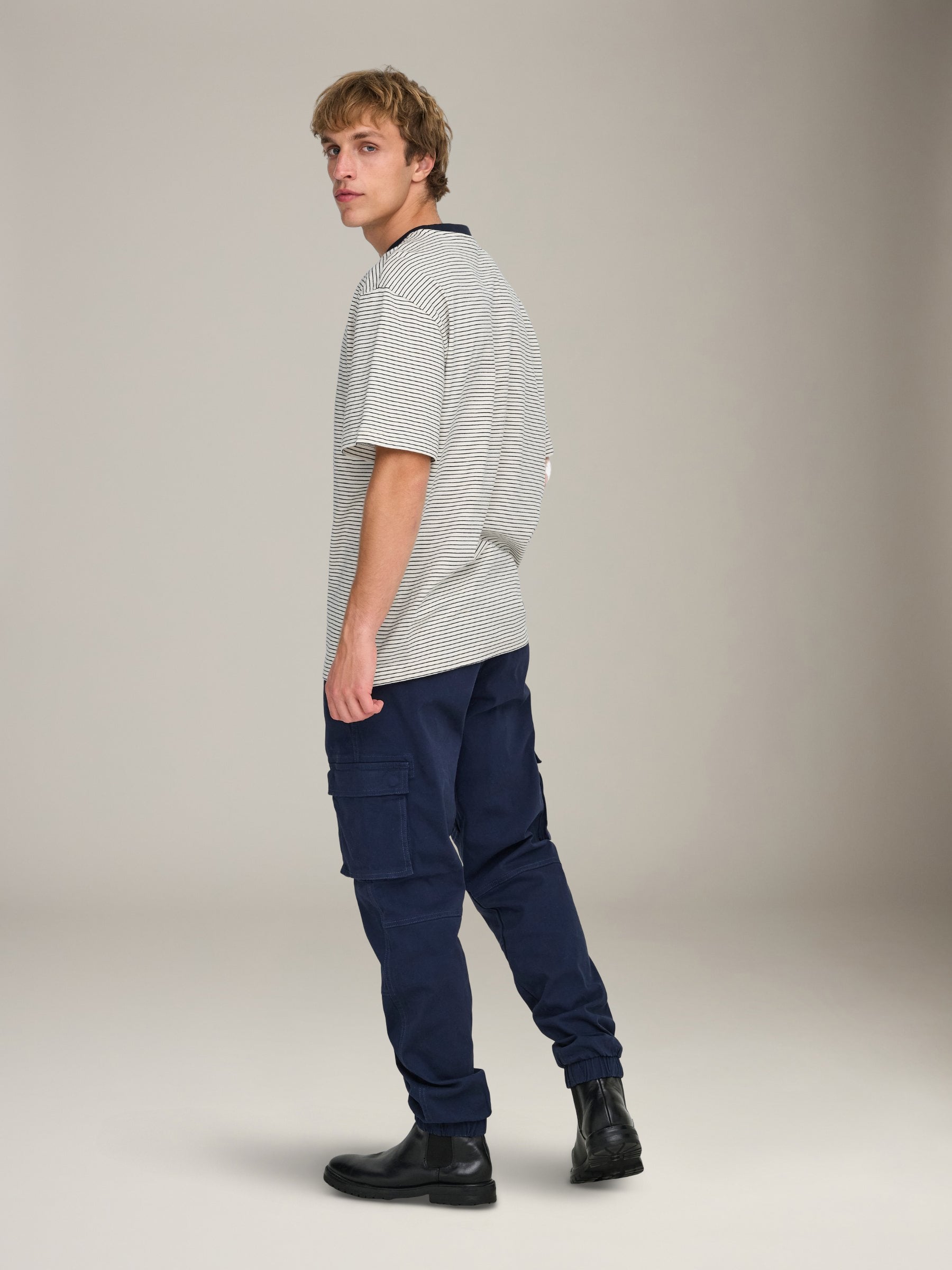ONLY & SONS - Fred Stripe Shortsleeve T-Shirt - 