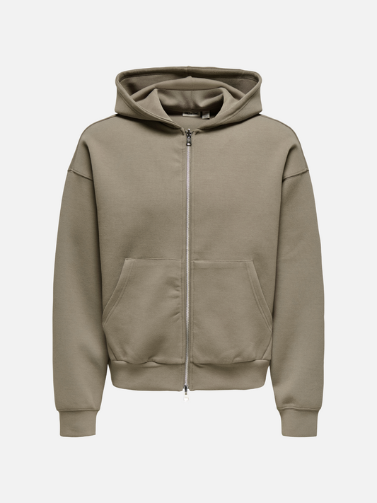 Goyle Scuba Zip Up Hoodie