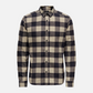 ONLY & SONS - Gudmund Longsleeve Checked Shirt - Dark Navy