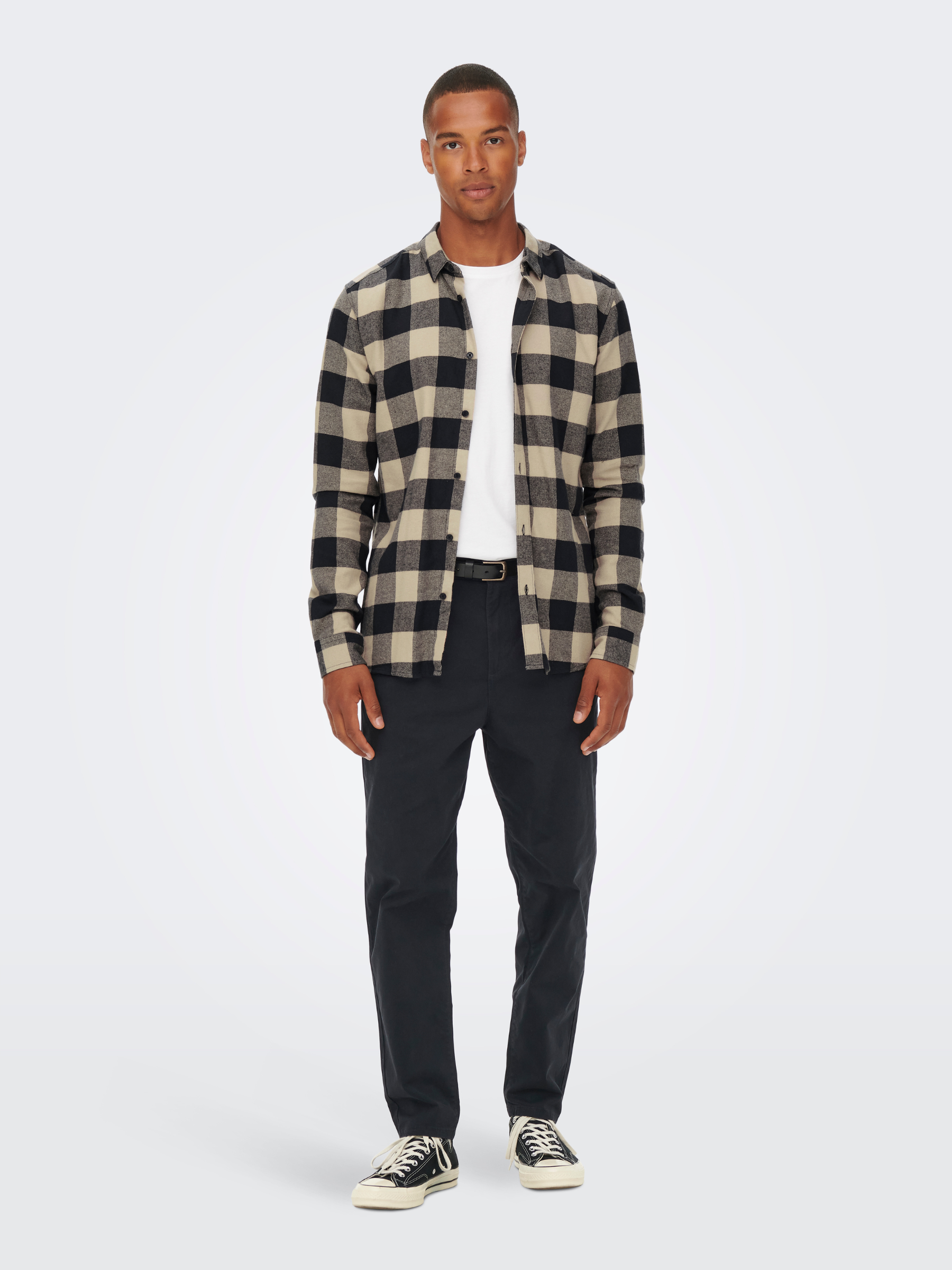 ONLY & SONS - Gudmund Longsleeve Checked Shirt - 