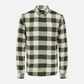 ONLY & SONS - Gudmund Longsleeve Checked Shirt - Forest Night / Silver