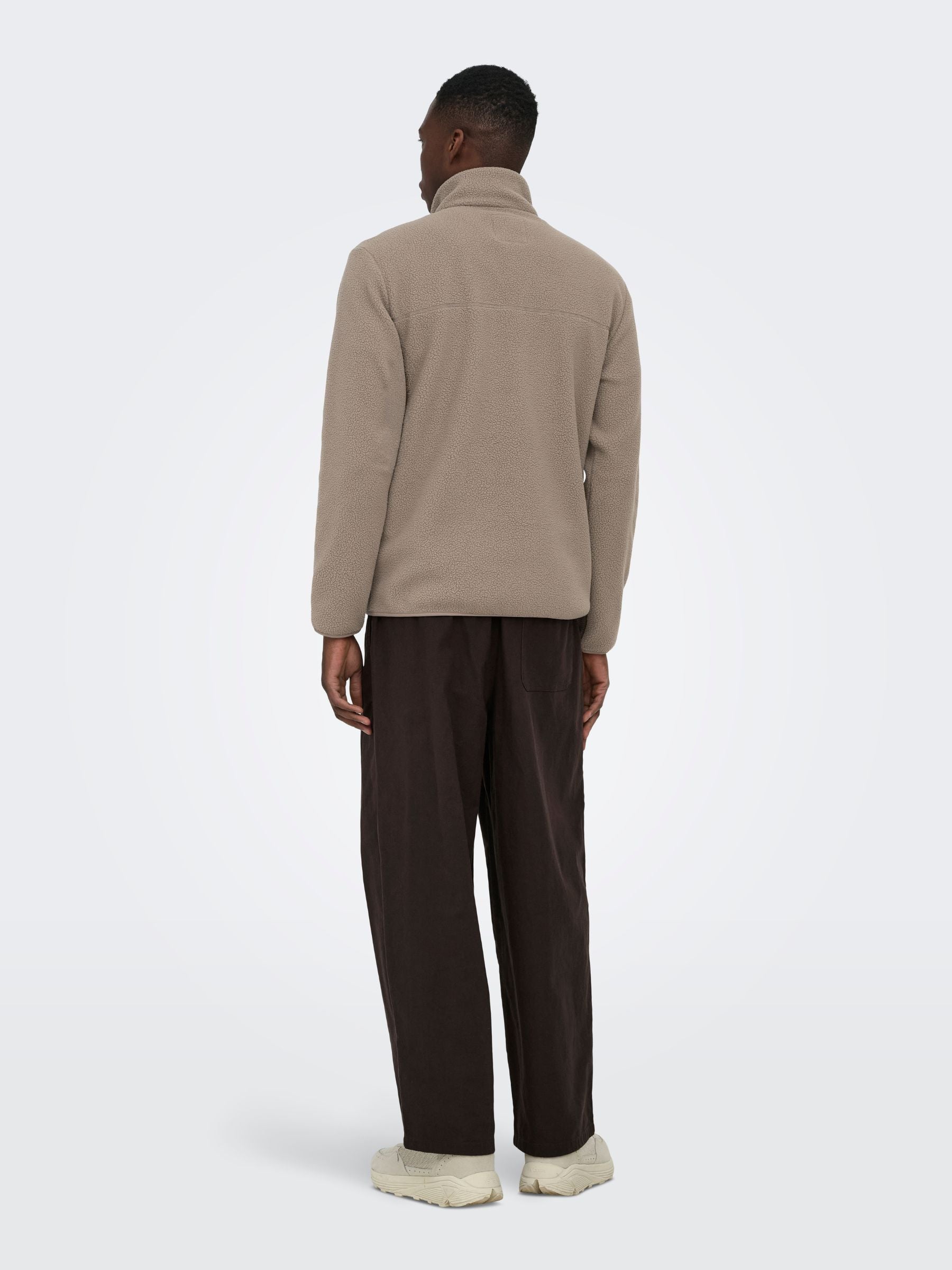 ONLY & SONS - Jason Fleece Zip-Up Jacket - 