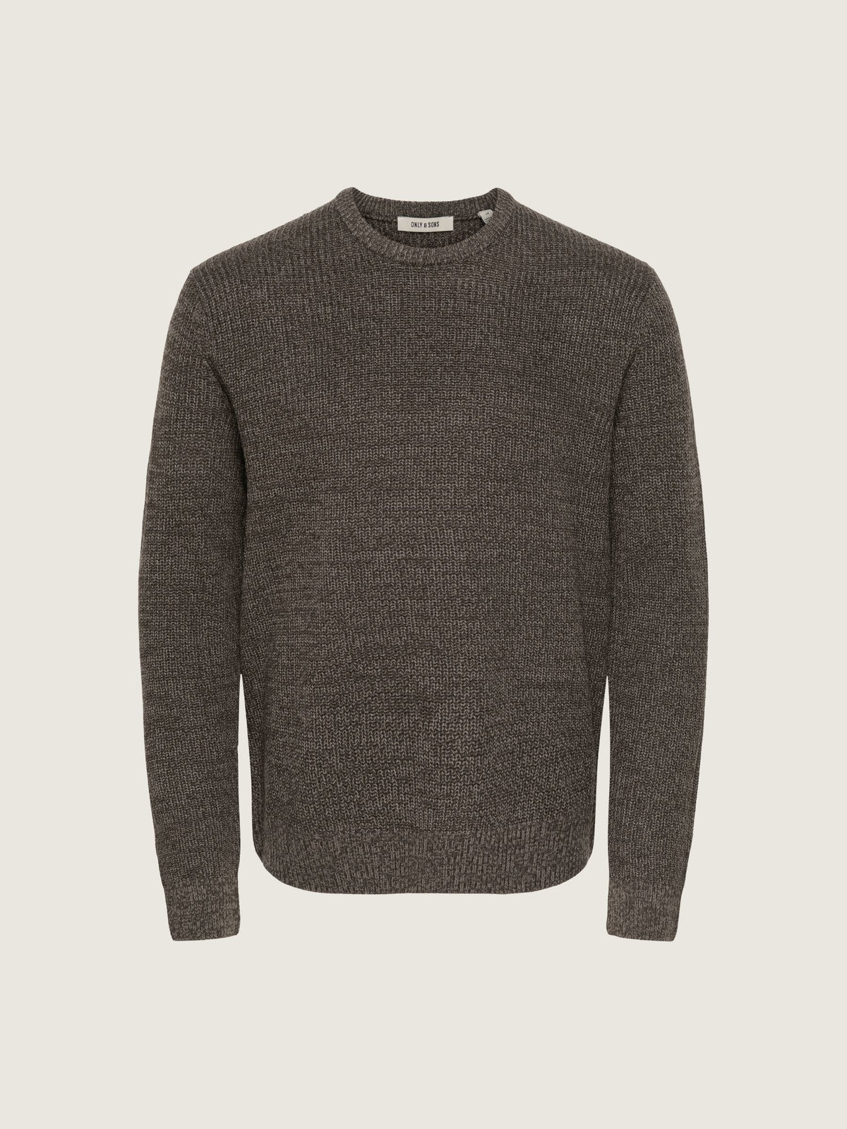 ONLY & SONS - Jonas Crewneck Sweater - Falcon / Demitasse