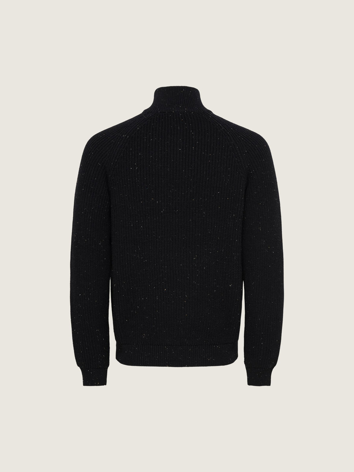 ONLY & SONS - Logan Nep Quarter-Zip Sweater - 