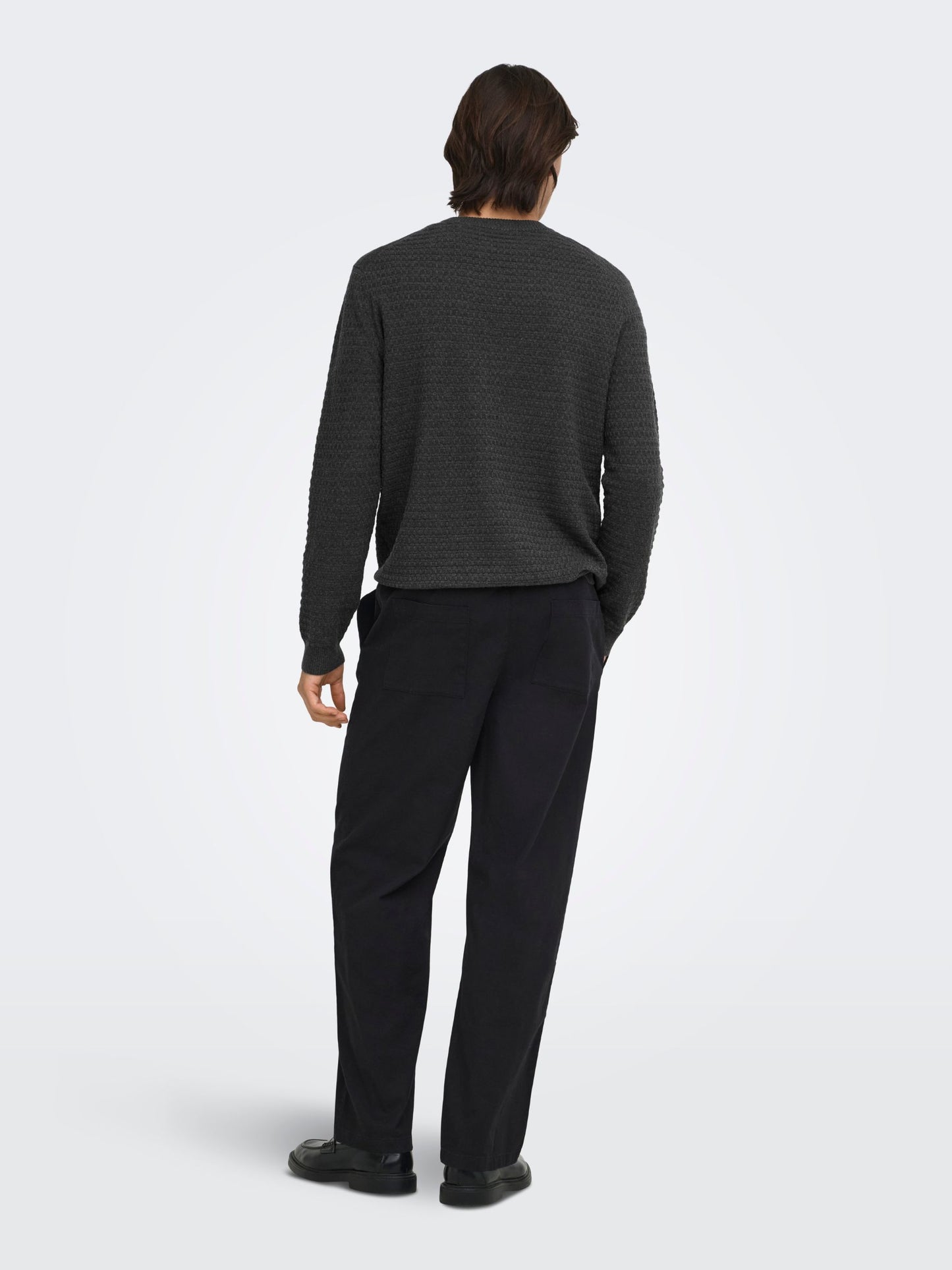 ONLY & SONS - Loui Structure Knit Sweater - 
