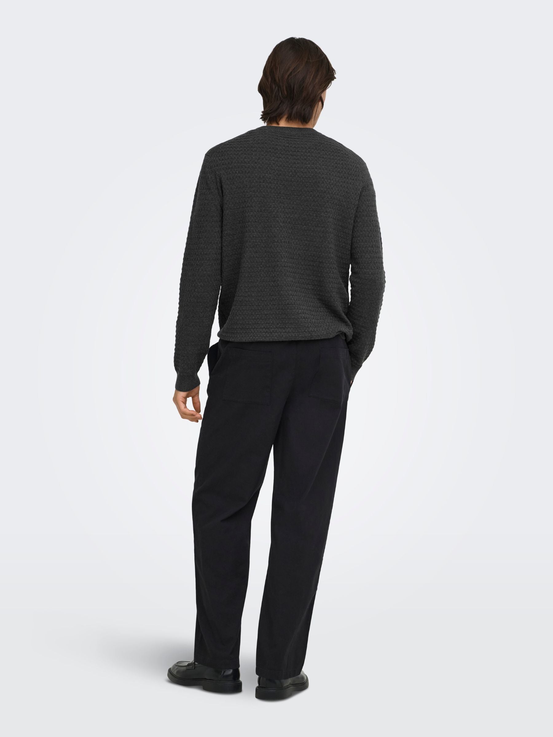ONLY & SONS - Loui Structure Knit Sweater - 