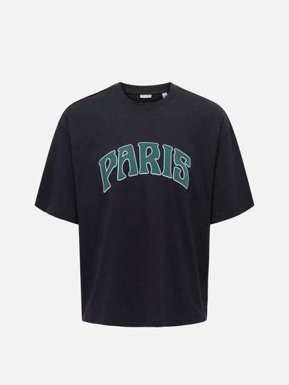 ONLY & SONS - Malik Paris Oversized T-Shirt - Black
