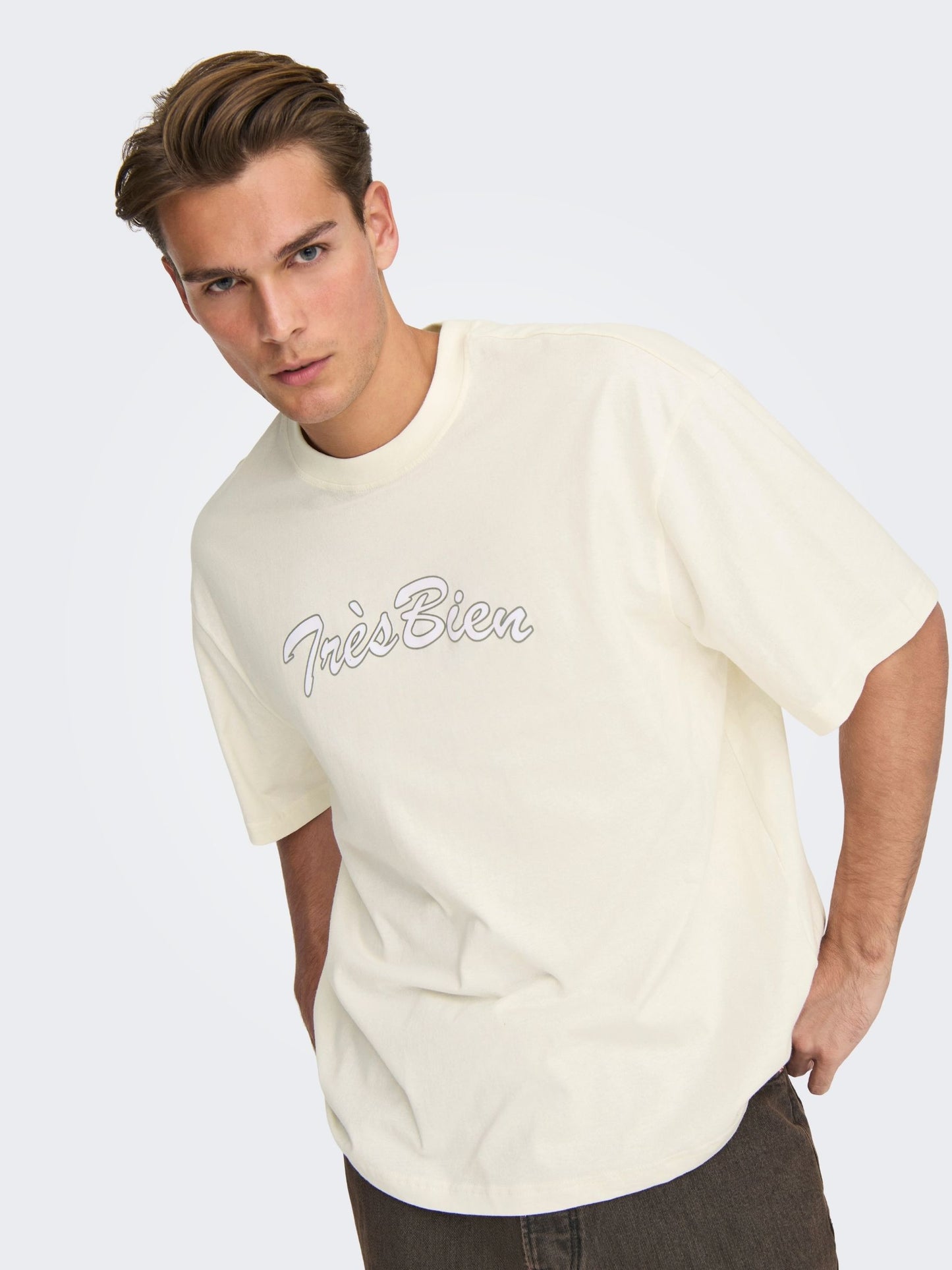 ONLY & SONS - Malik Paris Oversized T-Shirt - 
