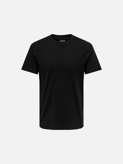 ONLY & SONS - Max Life Shortsleeve T-Shirt - Black