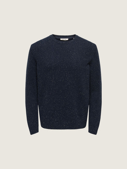 ONLY & SONS - Michael Crewneck Sweater - Dark Navy
