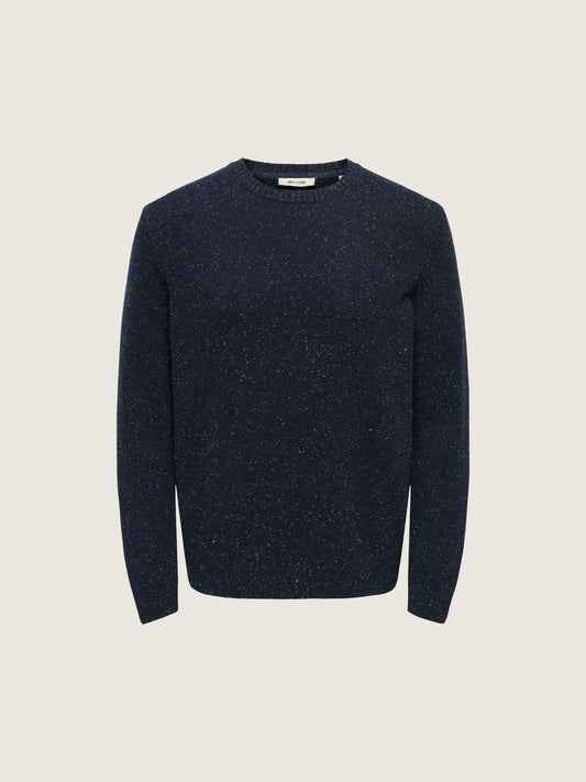 ONLY & SONS - Michael Crewneck Sweater - Dark Navy