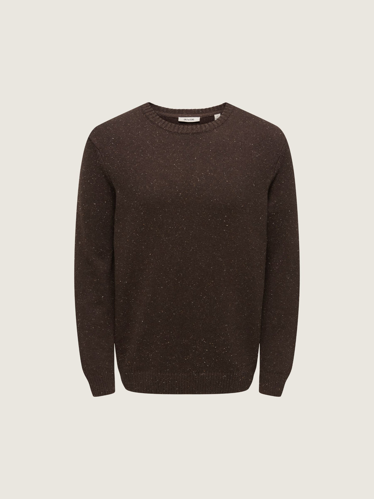 ONLY & SONS - Michael Crewneck Sweater - Demitasse