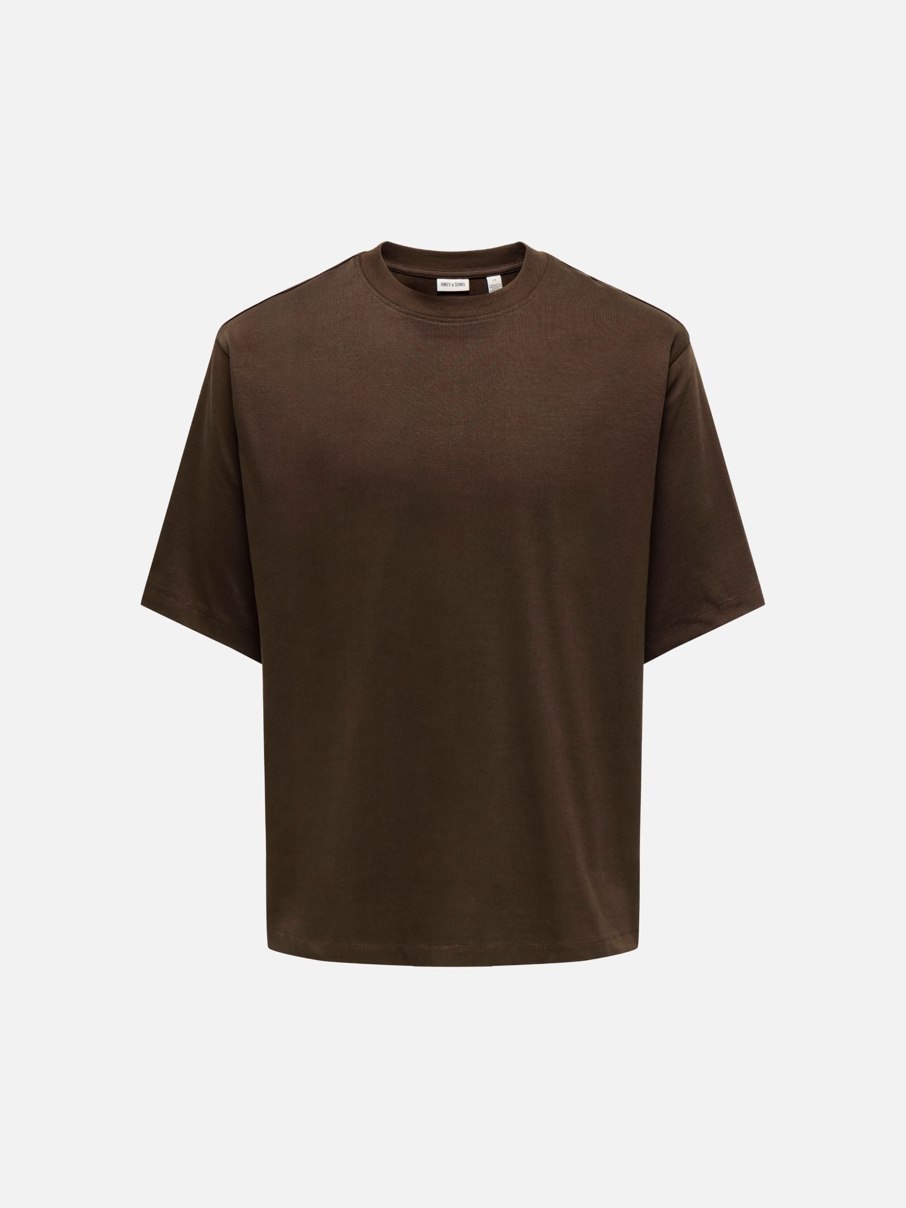 ONLY & SONS - Millenium Oversized Shortsleeve T-Shirt - Demitasse
